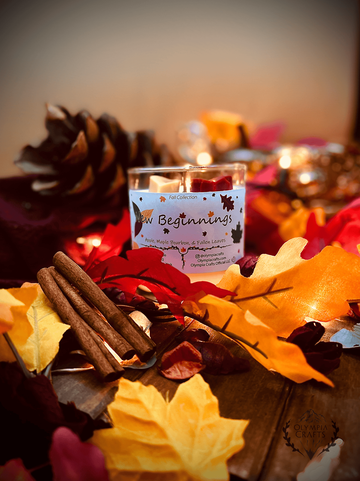 New Beginnings Candle | Fall Collection 🍁